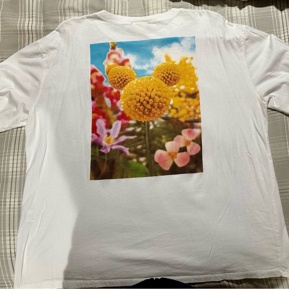 ZARA x Disney Mickey Mouse Flower Tee size XL
